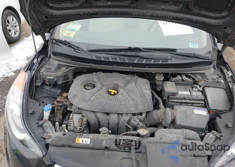 2013 Hyundai Elantra Gls из США, поврежденный, VIN KMHDH4AE4DU880612